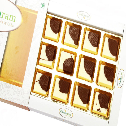 Ghasitaram Gifts Valentines Gift Valentines Day Chocolates for Girlfriend/Boyfriend/Husband and Wife Valentines Special Chocolate Valentines Chocolates - Choco Twin (12 pcs)