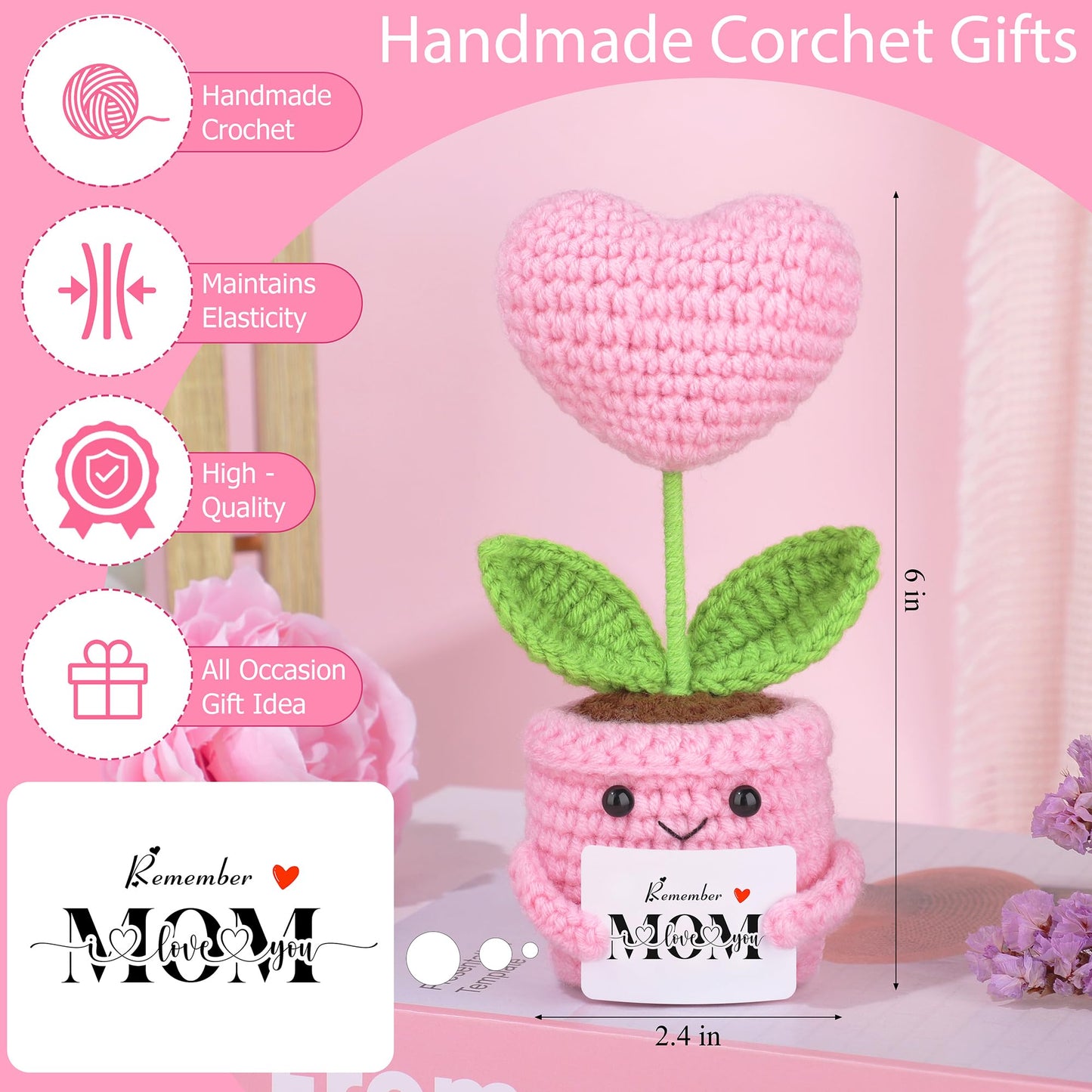 Mom Gifts, Birthday Christmas Mothers Day Unique Gifts for Mom from Daughter Son Set of 7