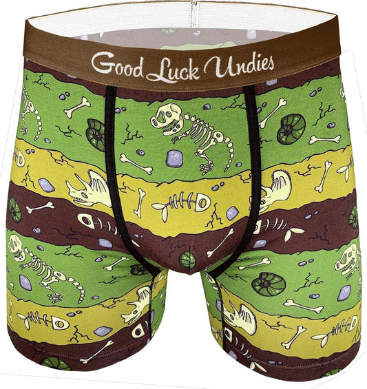 Good Luck Undies Dinosaur Boxer Brief Underwear