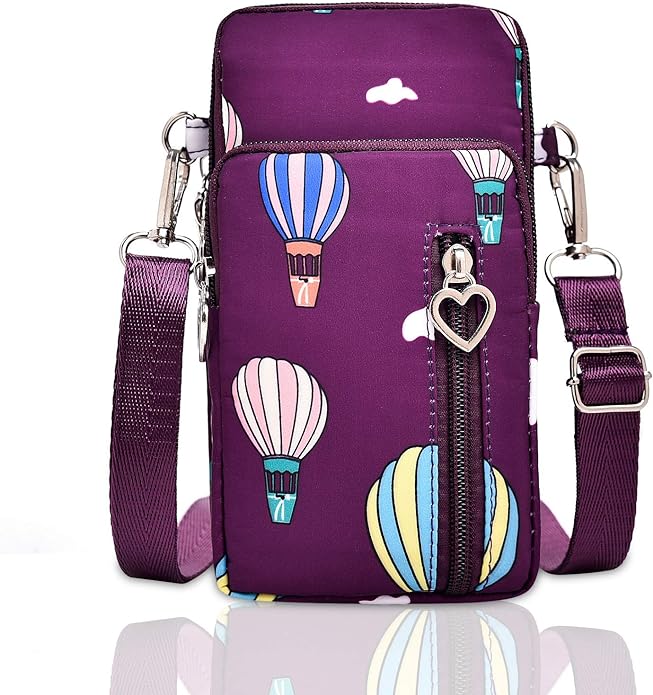 BIAOTIE Lightweight Small Crossbody bags Cell Phone Purses Travel Pouch Shoulder Bag for Women
