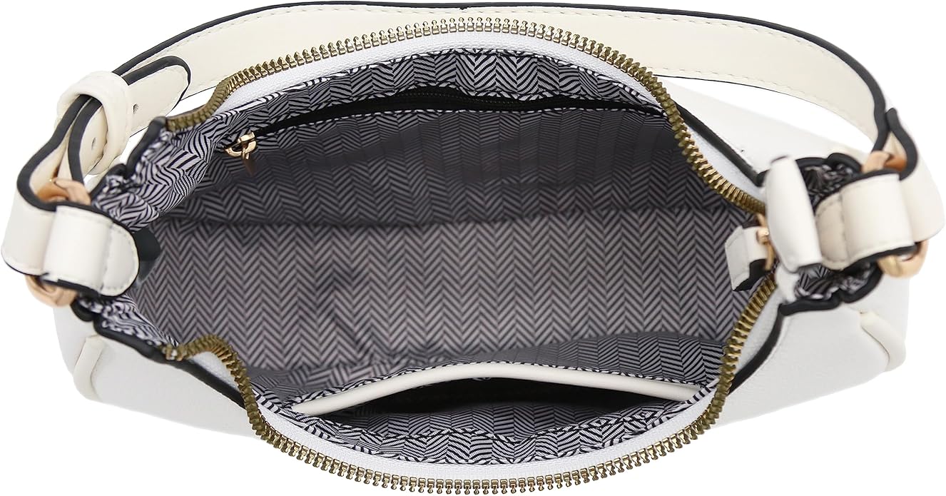 FashionPuzzle Small Crescent Shoulder Bag Underarm Purse