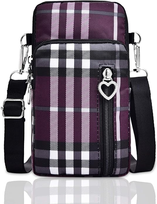 BIAOTIE Lightweight Small Crossbody bags Cell Phone Purses Travel Pouch Shoulder Bag for Women