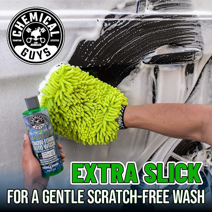 Chemical Guys 10-Piece Arsenal Builder Car Wash Kit with Foam Gun, Bucket, and 3 - 16 fl oz Car Care Products & Chemicals - Works with Garden Hose for Trucks, SUVs, Motorcycles, and More