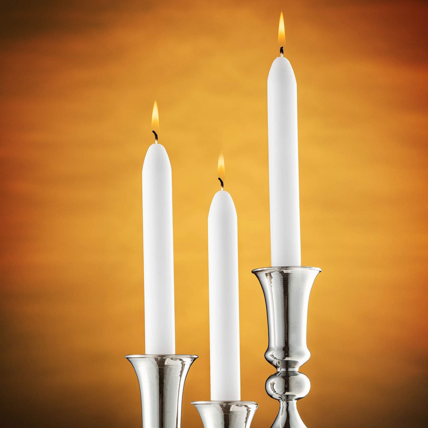 SPAAS Unscented White Candle Sticks - 14 Pack Dripless Tapered 9" Tall Candles - 8 Hour Burning Premium Candlesticks for Home Decoration, Wedding, Holiday and Parties