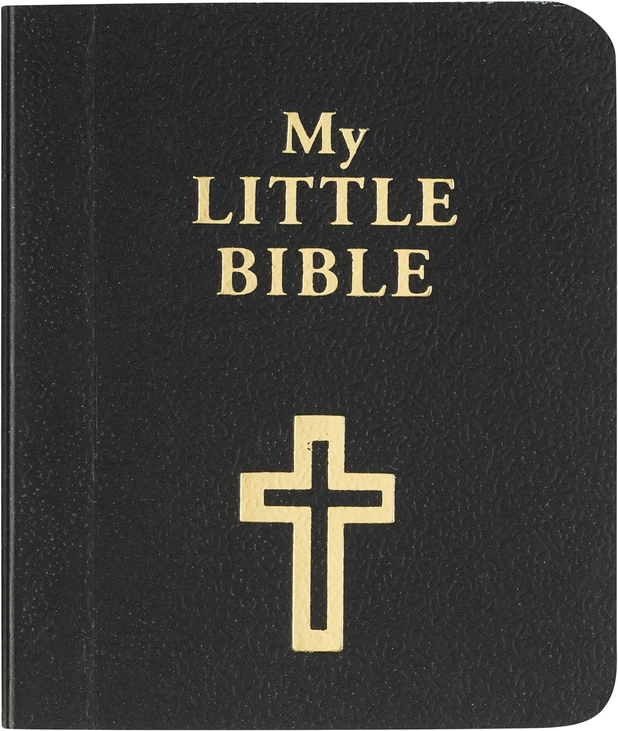My Little Bible 2” Standard Edition - Selections of Key Verses From Every Book, Tiny Palm-size OT NT Scripture for Ministry Outreach, Classic 1769 KJV Text, 2" x 2.5”, Black