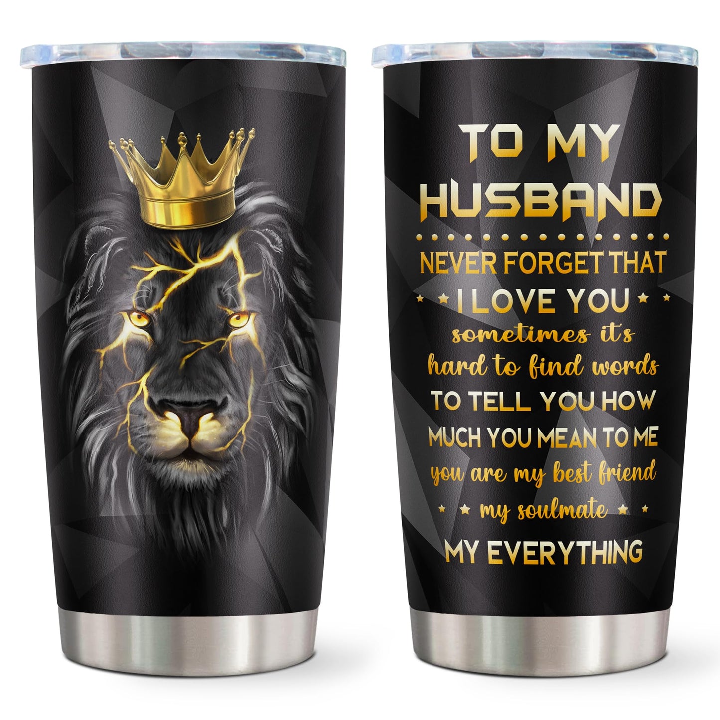 kirusel Gifts for Husband, Fathers Day Husband Gifts, Husbands Birthday Gift Ideas, Birthday Gift for Husbands from Wife, Best Presents for Him Tumblers Mug 20oz(1pc)