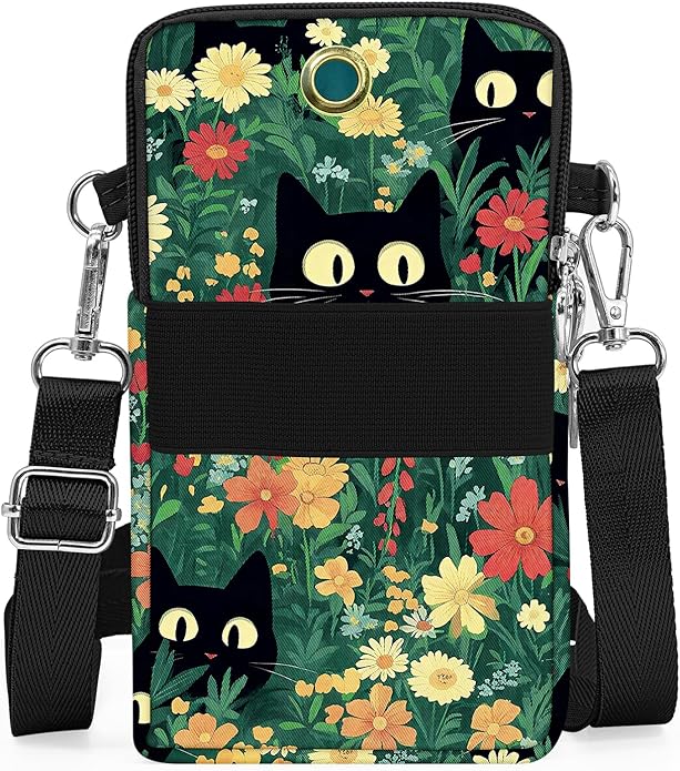 BIAOTIE Lightweight Small Crossbody bags Cell Phone Purses Travel Pouch Shoulder Bag for Women