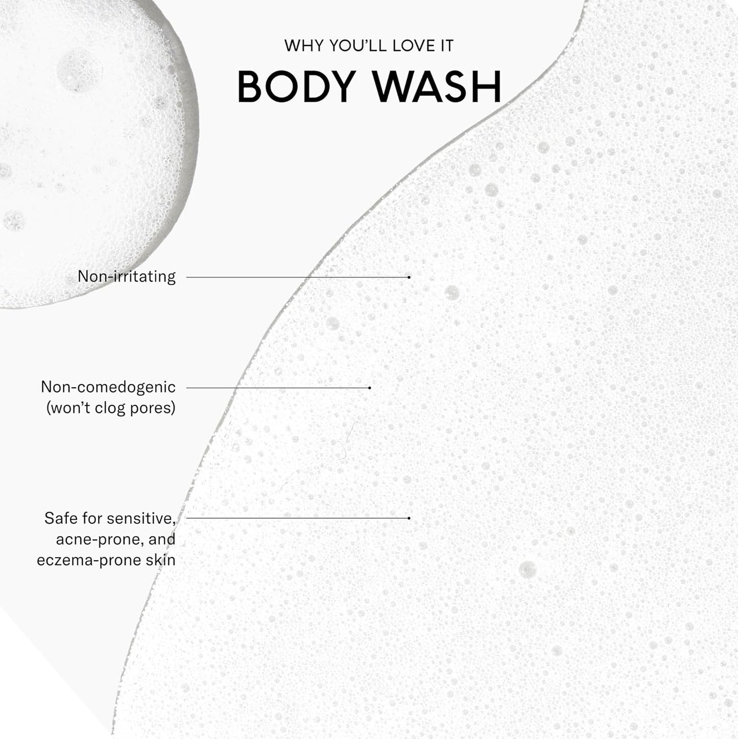 SEEN Body Wash, Fragrance Free - Non-Comedogenic & Non-Irritating Body Wash- Dermatologist-Developed - Safe for Sensitive, Eczema & Acne Prone Skin