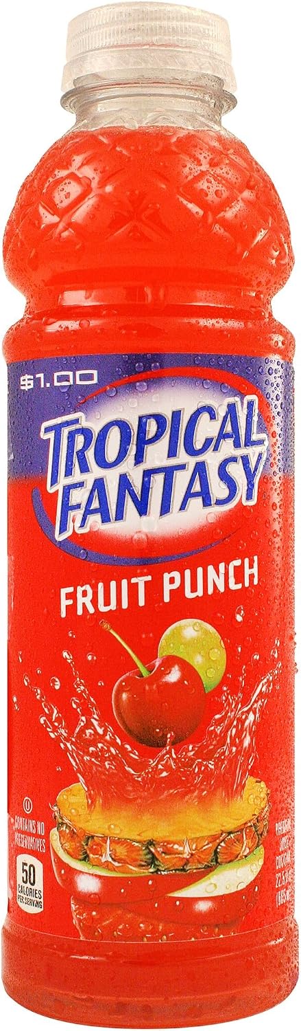 Tropical Fantasy Fruit Punch Cocktail, 22.5 Ounce (Pack of 24)