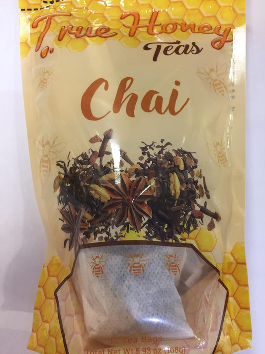 Honey Infused Spiced Chai Single Serve Tea (12)