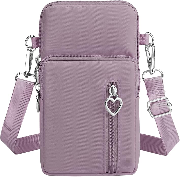 BIAOTIE Lightweight Small Crossbody bags Cell Phone Purses Travel Pouch Shoulder Bag for Women