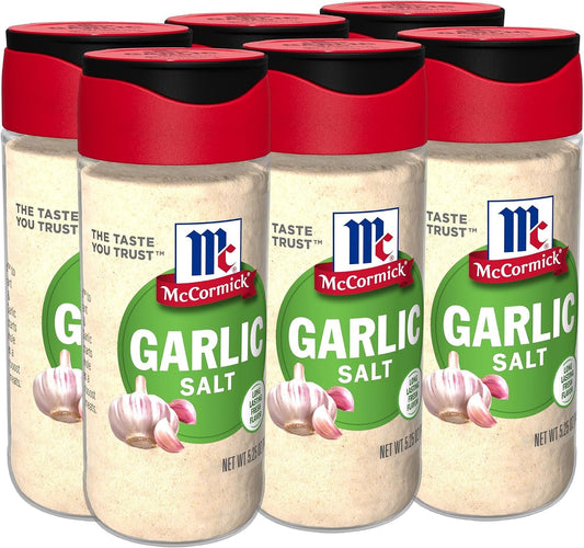 McCormick Garlic Salt, 5.25 oz (Pack of 6)