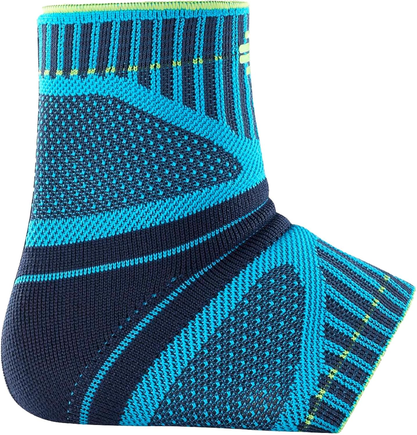 Bauerfeind Sports Ankle Support Dynamic - Ankle Compression Sleeve for Freedom of Movement - 3D AirKnit Fabric for Breathability - Premium Quality & Washable (M, Rivera)