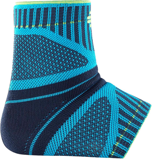 Bauerfeind Sports Ankle Support Dynamic - Ankle Compression Sleeve for Freedom of Movement - 3D AirKnit Fabric for Breathability - Premium Quality & Washable (M, Rivera)