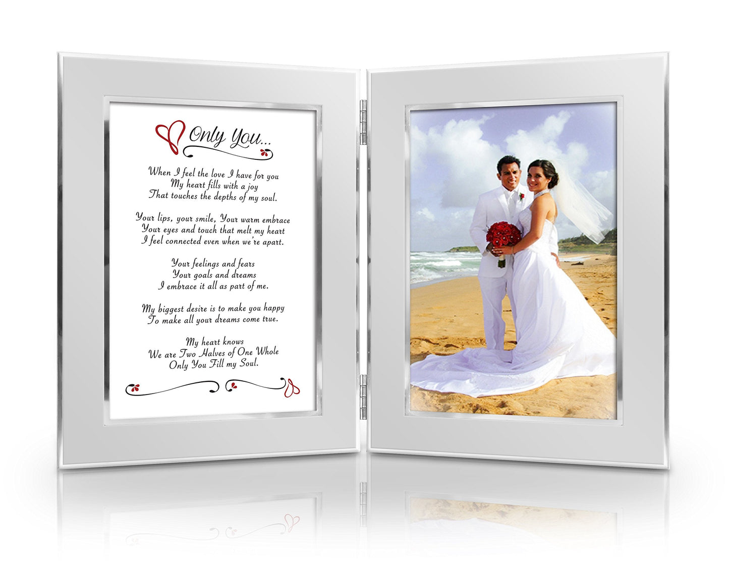 BEST Romantic Christmas Gift Valentine Anniversary, Gift for Her, Him, Wife, Husband, Girlfriend, Boyfriend, Soulmate, Lover. Date Night Gift. Romantic Poem + Your Favorite Photo = Custom Poetry Gift