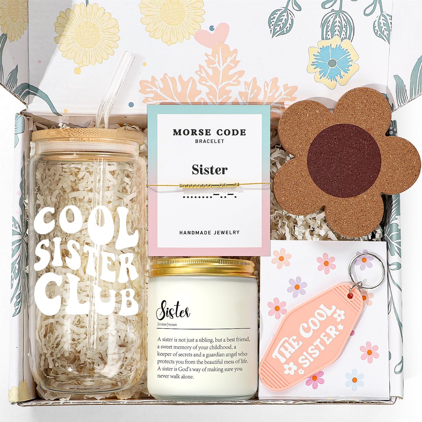 Frerdui Sister Birthday Gifts, Sisters Gifts from Sisters, Cool Best Birthday Gift, Mother's Day, Christmas Gift for Little & Big Sister