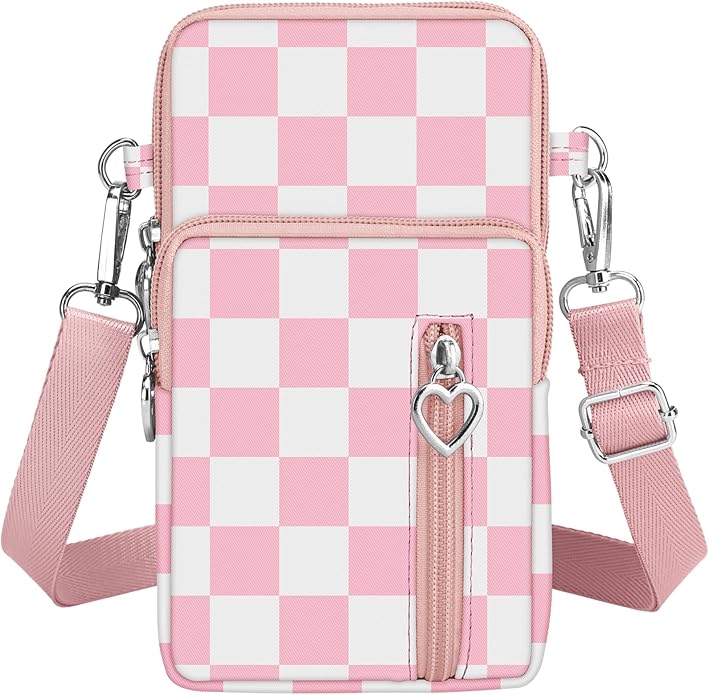 BIAOTIE Lightweight Small Crossbody bags Cell Phone Purses Travel Pouch Shoulder Bag for Women