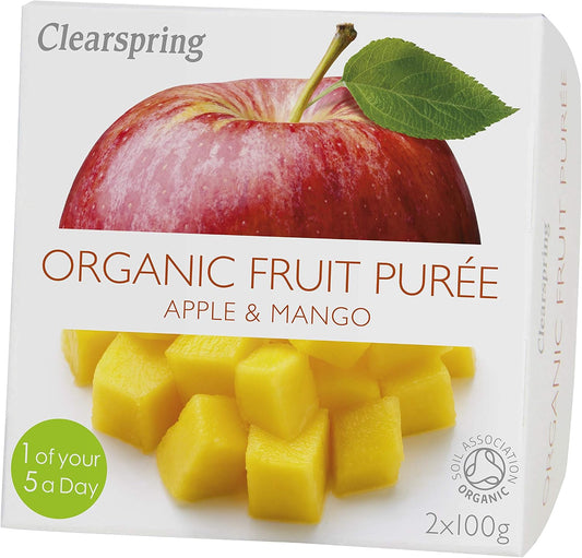 Clearspring Organic Apple & Mango Purée