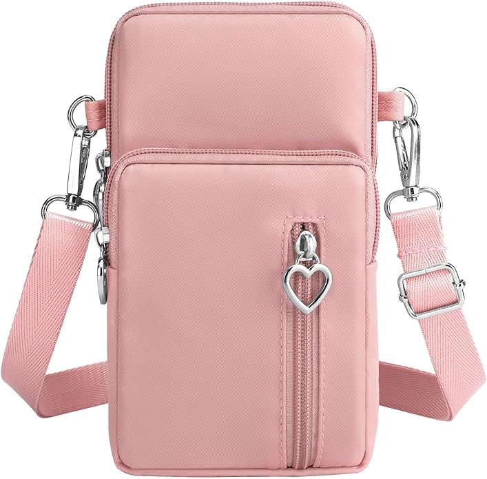 BIAOTIE Lightweight Small Crossbody bags Cell Phone Purses Travel Pouch Shoulder Bag for Women