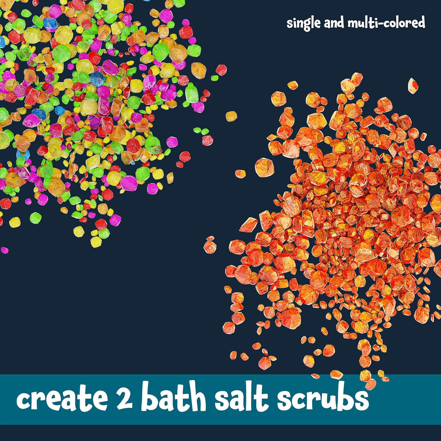 Dan&Darci Soap & Bath Bomb Making Kit for Kids, 3-in-1 Spa Science Kits, Craft Gifts for Girls & Boys Age 6-12 Year Old Girl Crafts: DIY Experiment Toys, Gift for Kid Ages