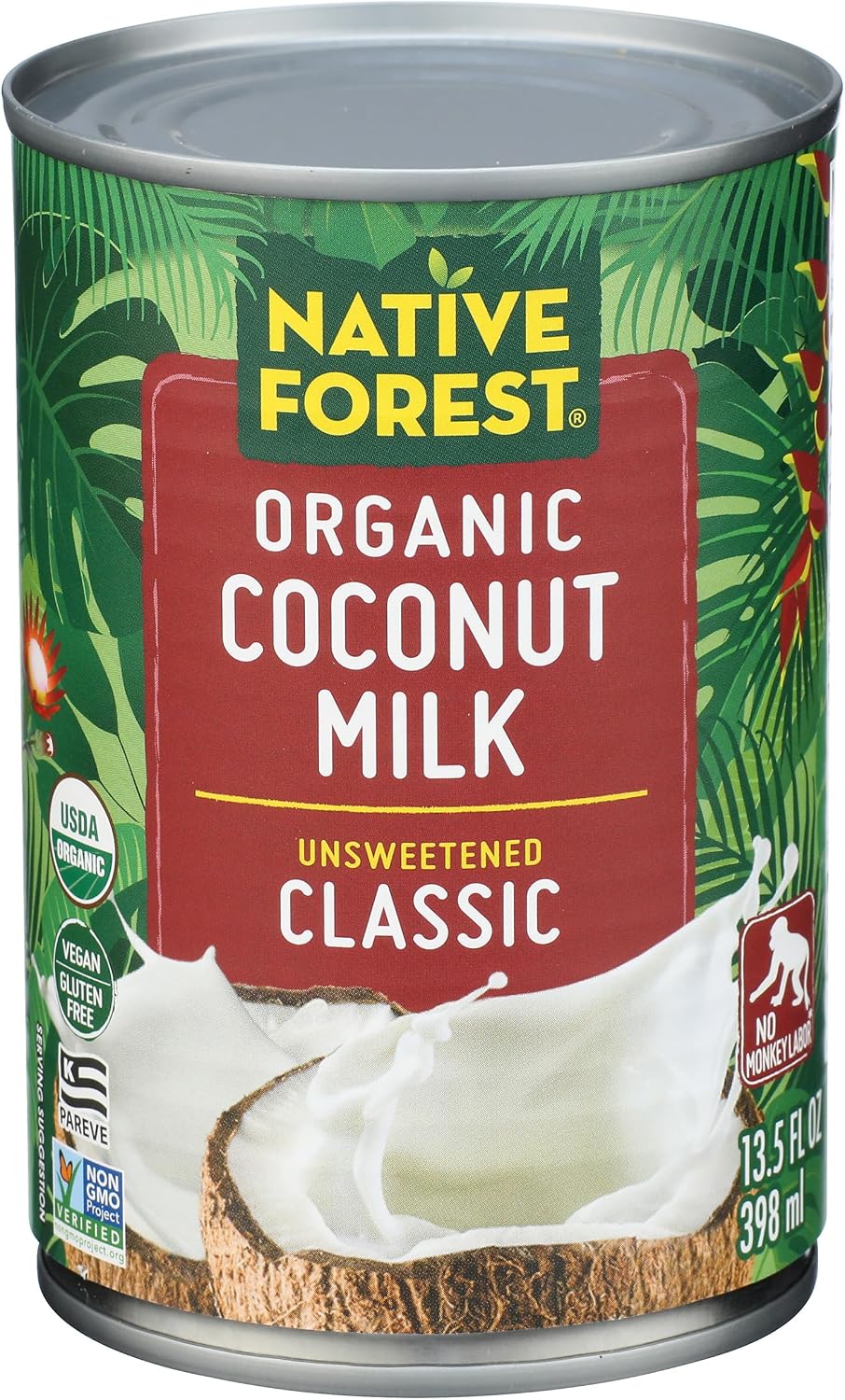 Native Forest Unsweetened Classic Coconut Milk, Organic, 13.5 Fl Oz