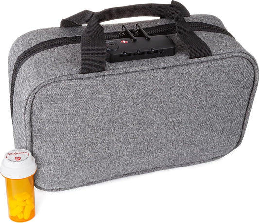 MEDICINE RX SAFE Medication Travel Bag