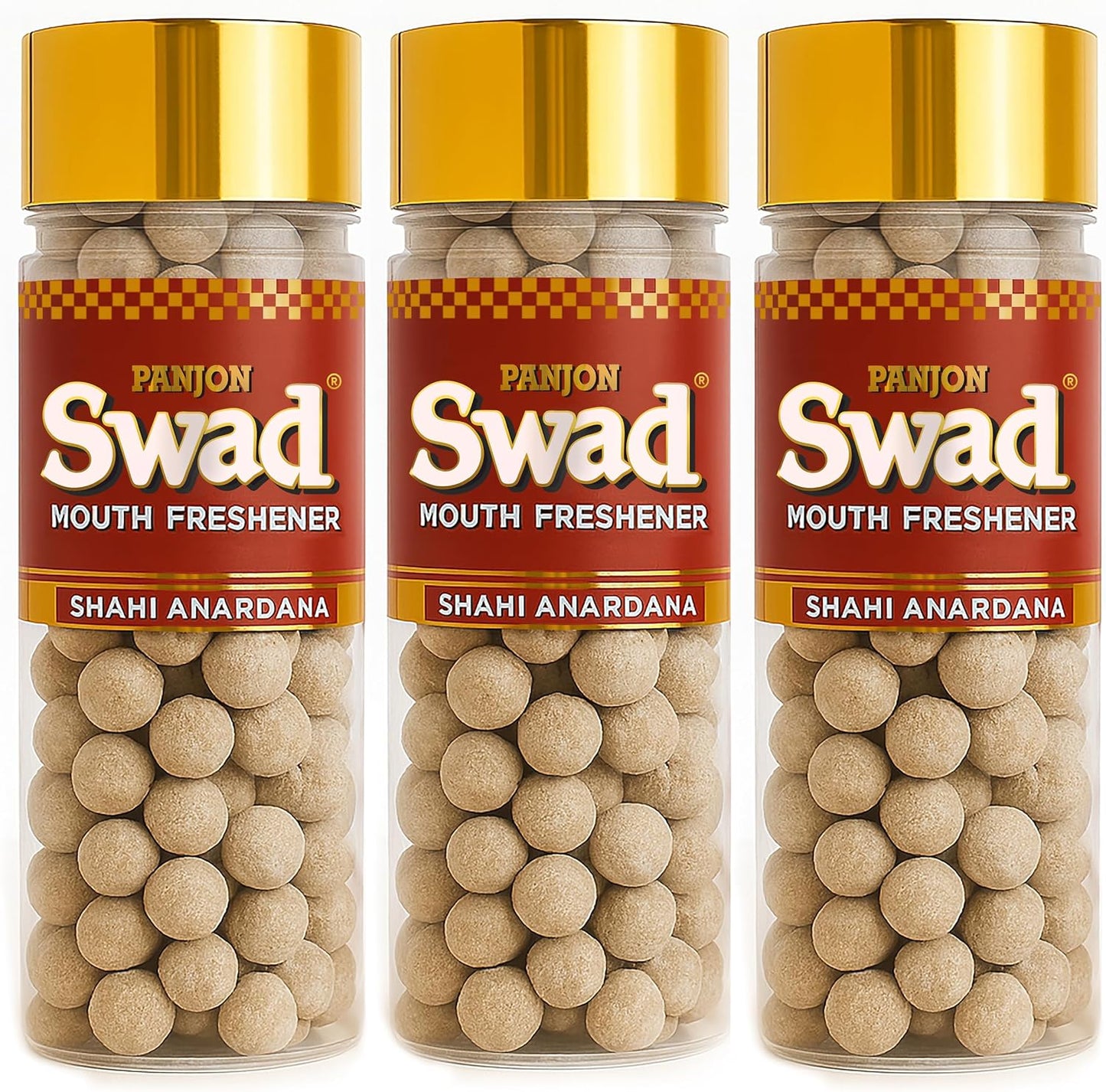 Panjon Swad Pachak Shahi Anardana Goli (Pack of 3), 330 gm