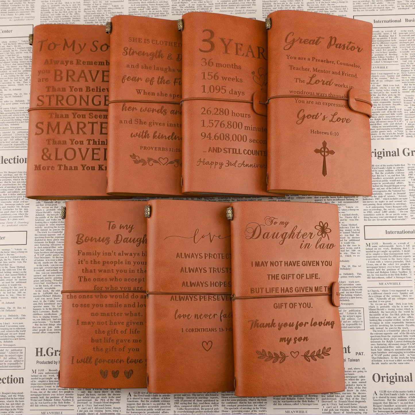 Friendship Gifts for Best Friend Sisters Gift from Sister Leather Journal Gift for Sister - Side by Side or Miles Apart Friendship Gift for Women Friends Birthday Wedding Gift from Brother Sister