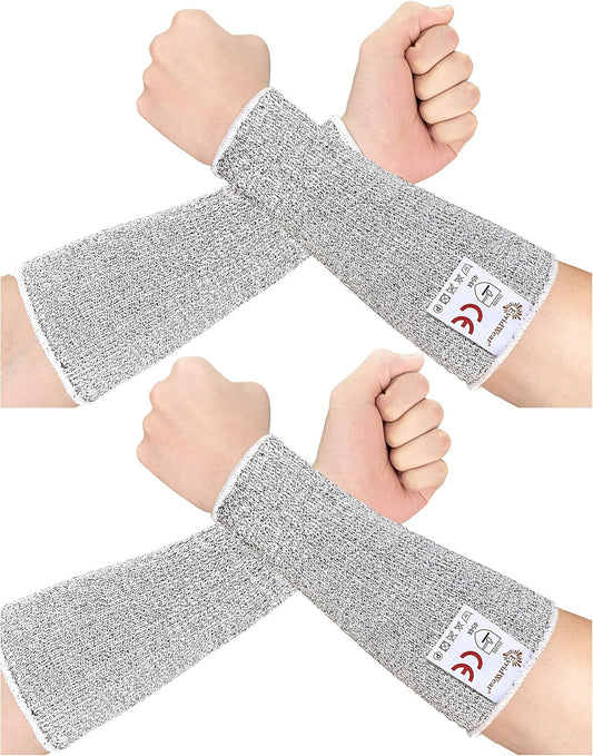 Evridwear Arm Protectors for Thin Skin and Bruising Cut Resistant Arm Sleeves Arm Guards Protective Sleeves for Men Women