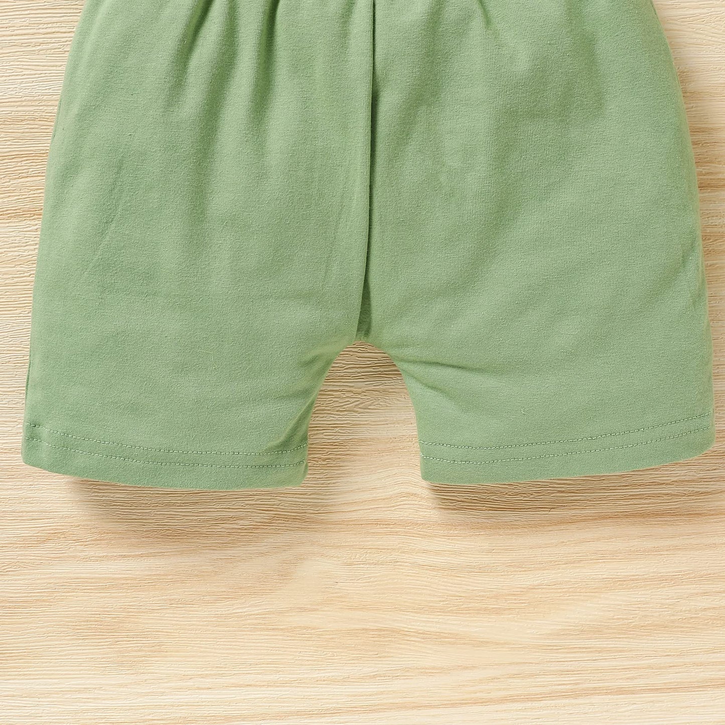 GRNSHTS Baby Boys 1st Birthday Cake Smash Outfit Wild One Bowtie Romper+Bloomers+Suspenders Photo Shoot Clothes Set (Light Green,12-18 Months)