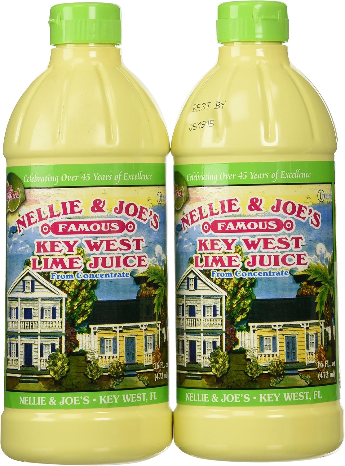 Nellie & Joes Juice Key West Lime, 2 Pack (16 ounces)