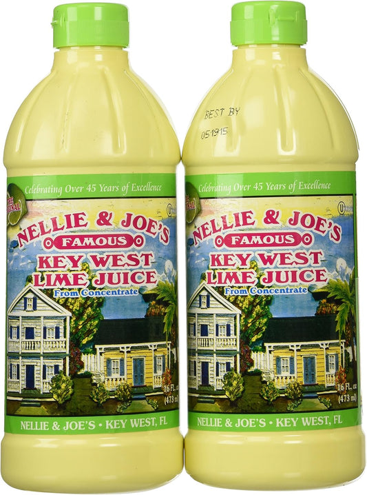 Nellie & Joes Juice Key West Lime, 2 Pack (16 ounces)