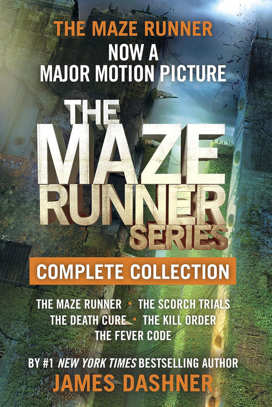 The Maze Runner Series 5-Book Complete Collection: The Maze Runner; The Scorch Trials; The Death Cure; The Kill Order; The Fever Code