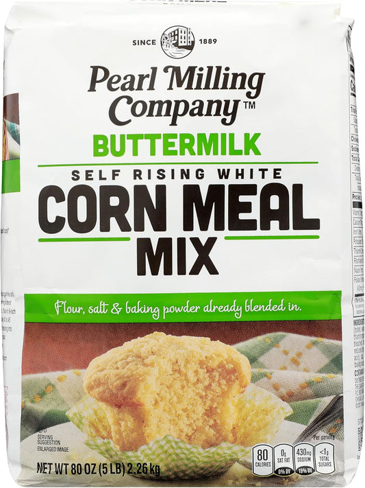 Pearl Milling Company White Buttermilk Corn Meal Mix - 5lb