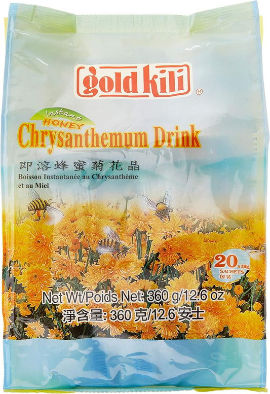 Gold Kili Instant Honey Chrysanthemum Drink 0.63oz/18g X20 Sachets