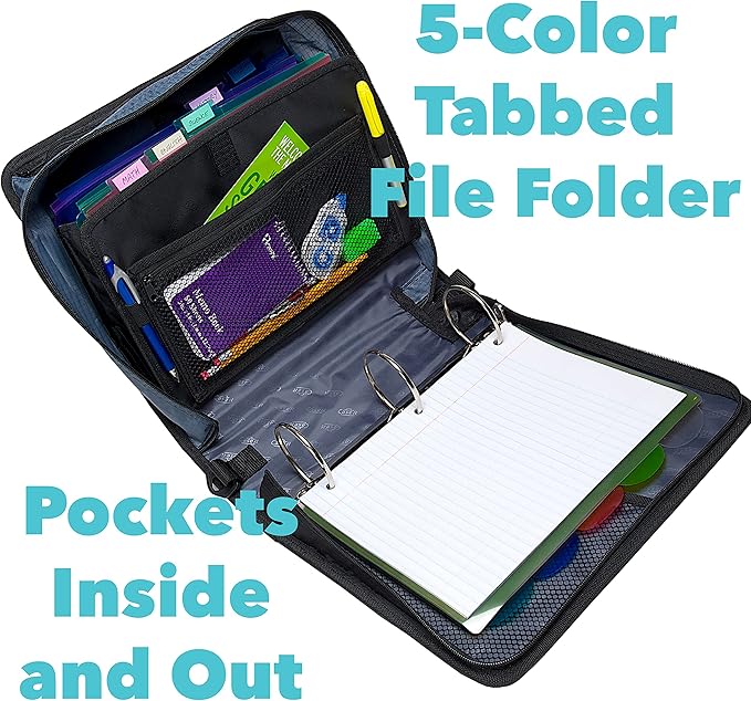 CAED145PP - BNDR,3 ZIP BIND,PP