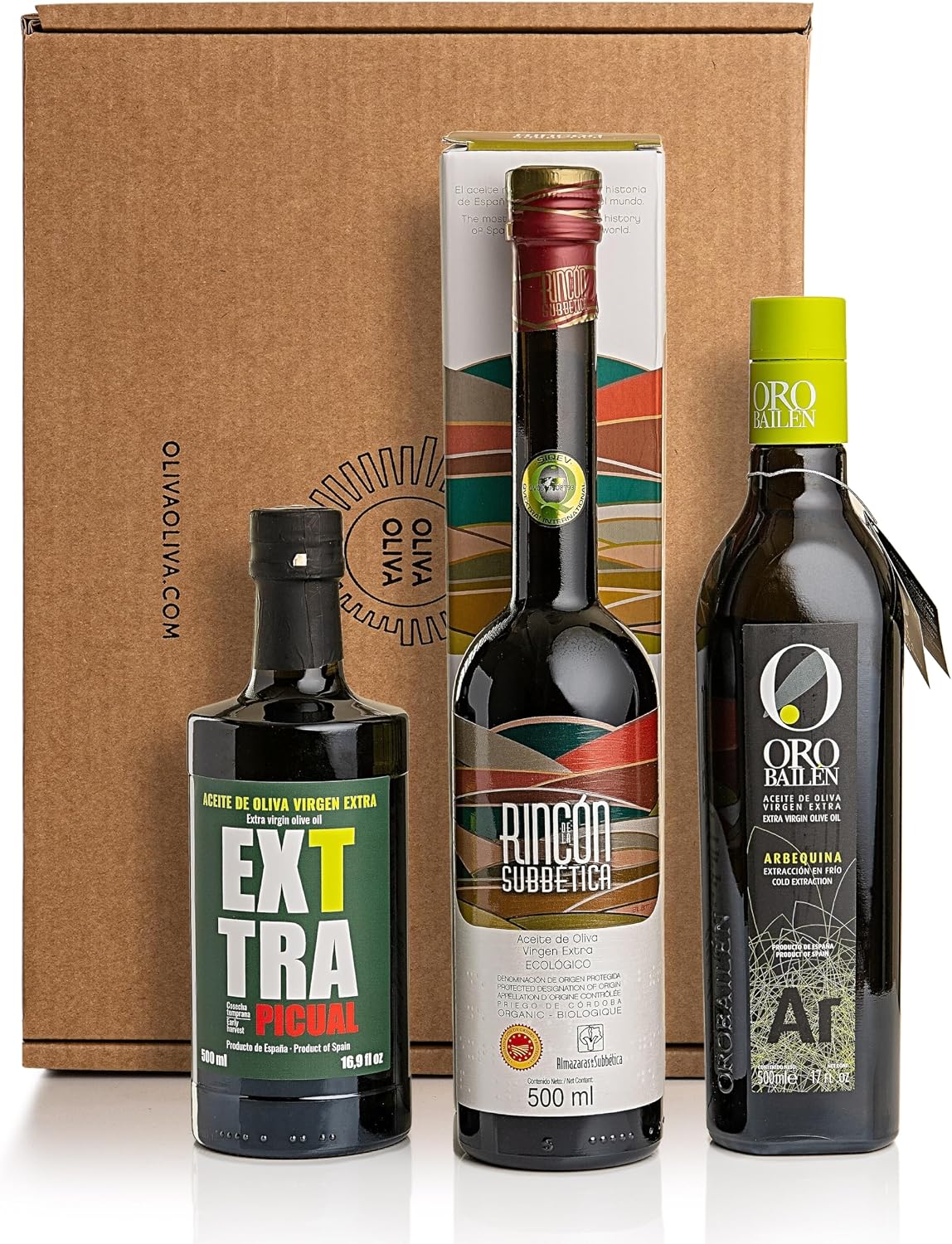 New York Gold Medal for Extra Virgin Olive Oil | Rincon de la Subbetica - Exttra Picual - Oro Bailen Arbequina