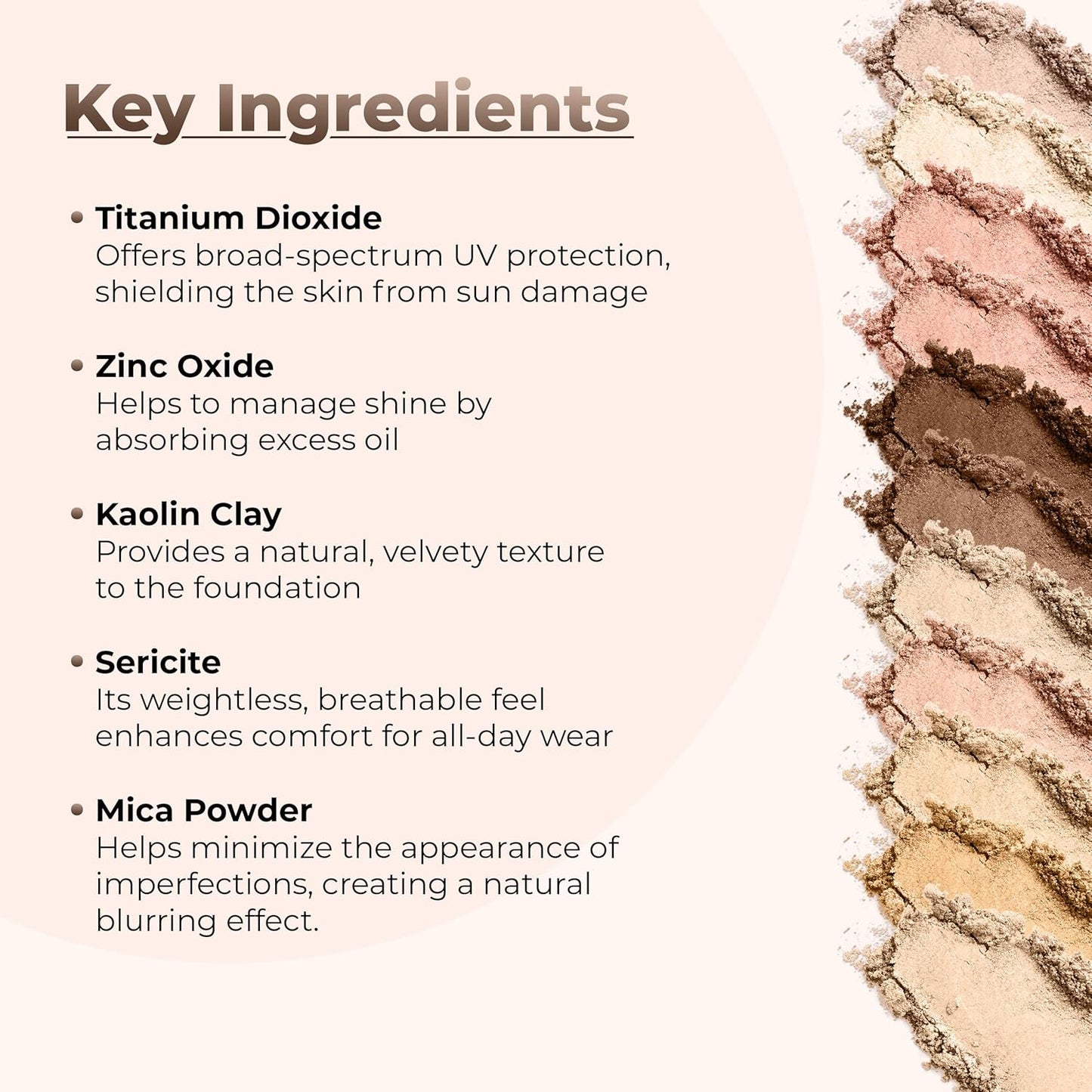 Foundation Powder Refill (Warm)(1 Ounce Bag) By Sweet Face Minerals, Lightweight Mineral Loose Makeup Powder with SPF 20, Full Coverage Flawless Finish, Talc-free, Cruelty-Free, Refillable Pouch
