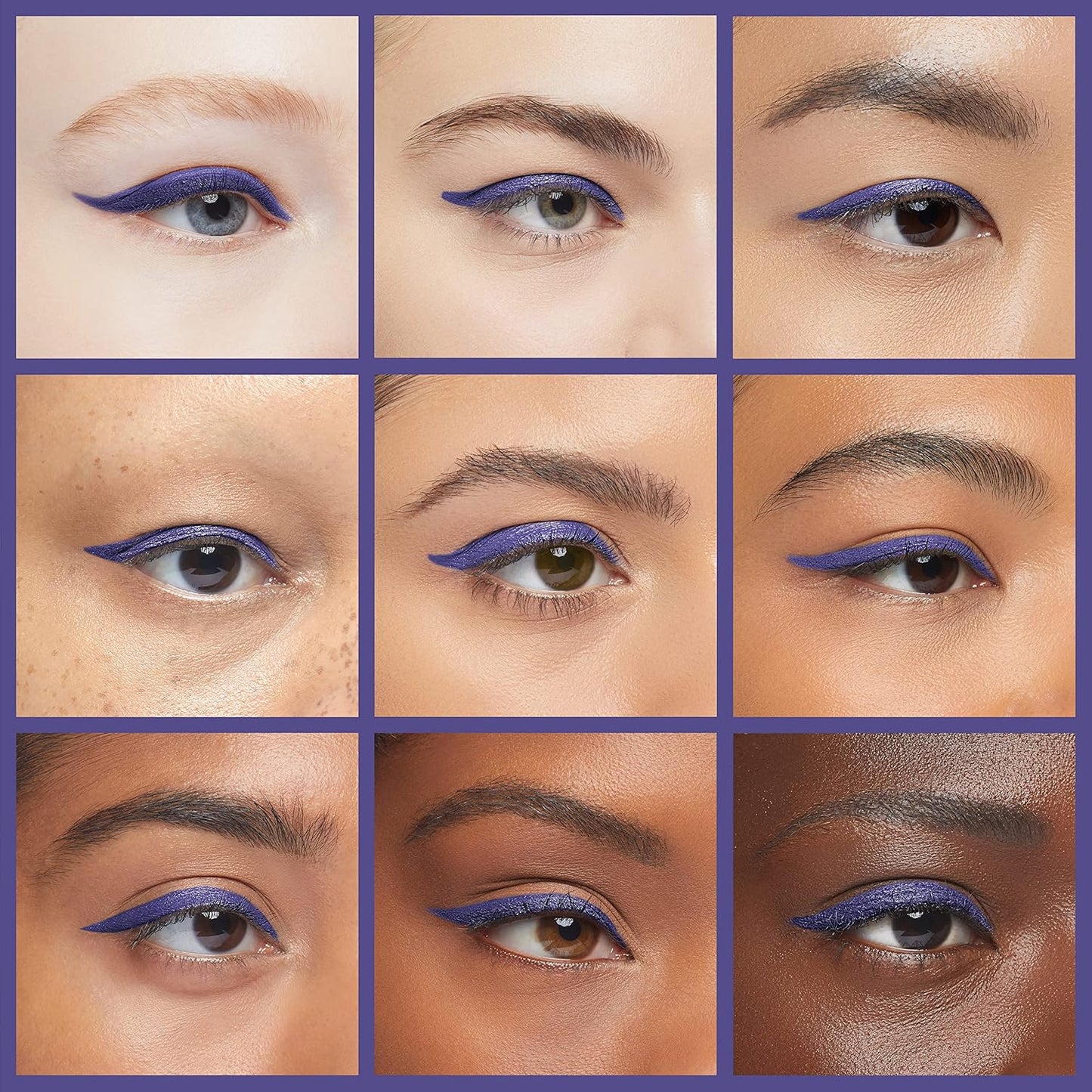 VASANTI Kajal Waterline Eyeliner Pencil (Violet Rays) - Long lasting, Blendable, Safe for Sensitive Eyes, Waterline Eye Liner - Water resisitant & Smudge proof - Opthalmologist Approved and Tested