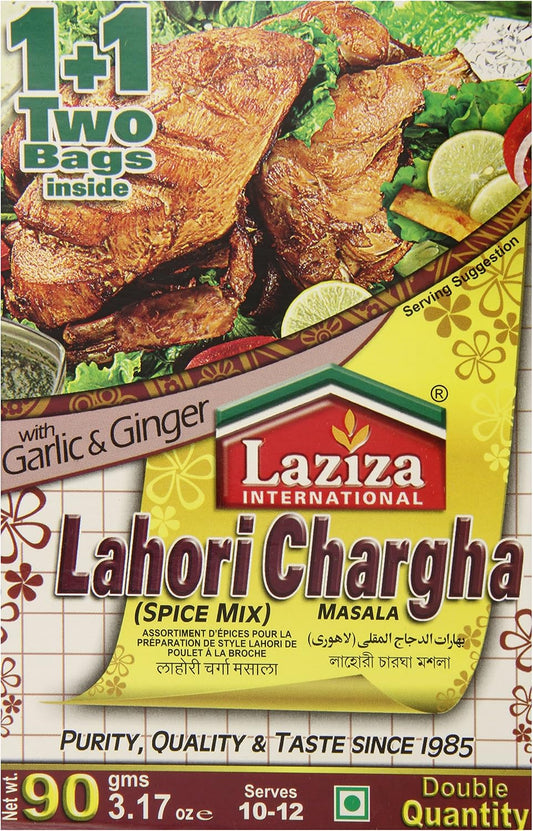 Laziza Lahori Charga Masala, 90-Gram Boxes (Pack of 6)