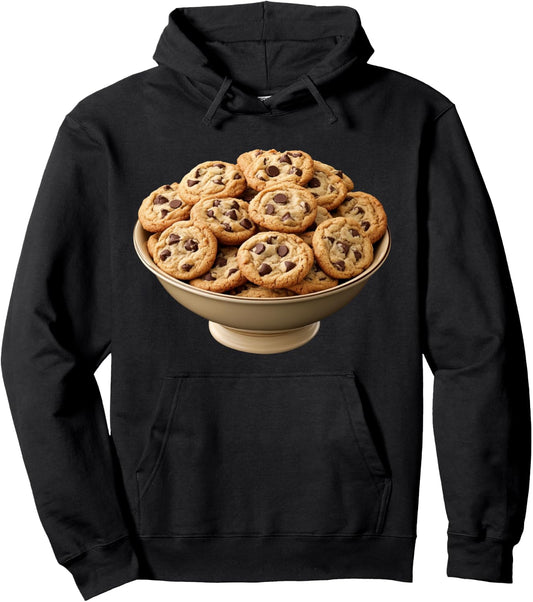 I Love Chocolate Chip Cookie Pullover Hoodie