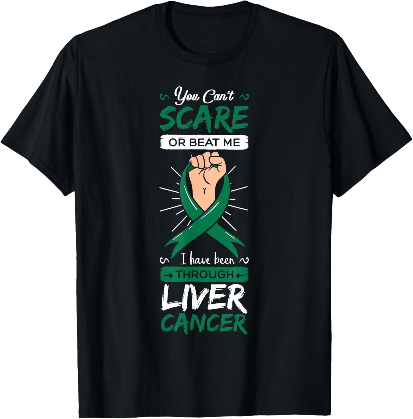 Liver Cancer Awareness Survivor Primary Hepatic Patient Gift T-Shirt