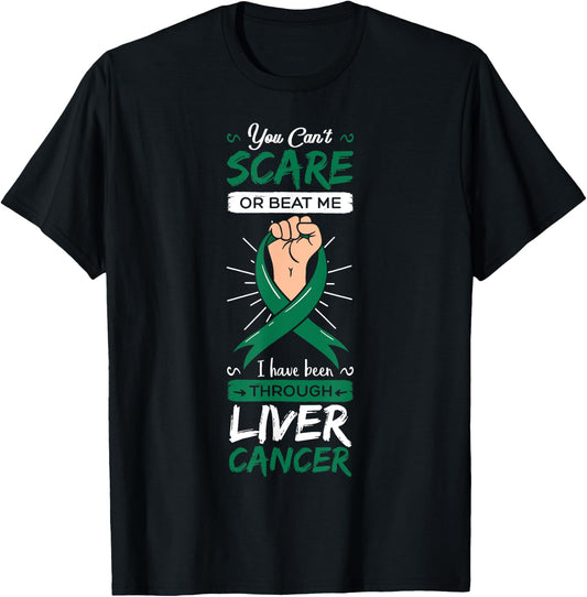 Liver Cancer Awareness Survivor Primary Hepatic Patient Gift T-Shirt