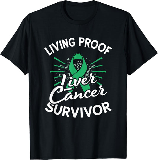 Support Hepatic Liver Cancer Survivor Liver Disease T-Shirt