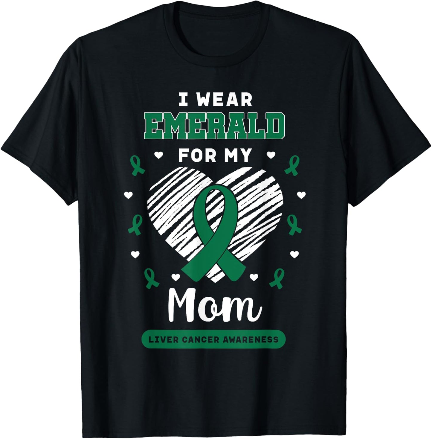 Liver Cancer Awareness Primary Hepatic Daughter Son Gift T-Shirt
