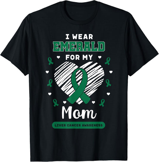 Liver Cancer Awareness Primary Hepatic Daughter Son Gift T-Shirt